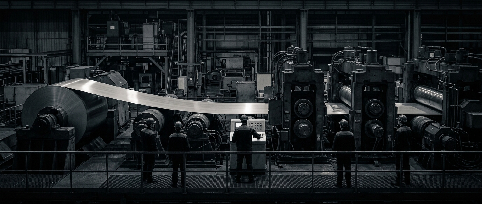 Cold rolling mill line